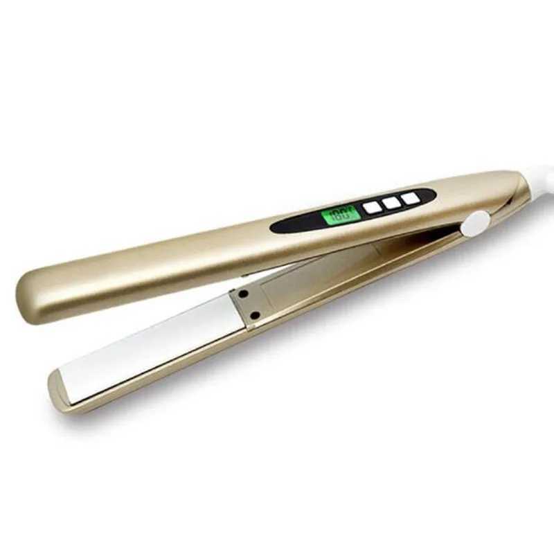 New Arrival Intelligent liquid crystal straightening clamp plate Liu two roll hair straightener Z241022
