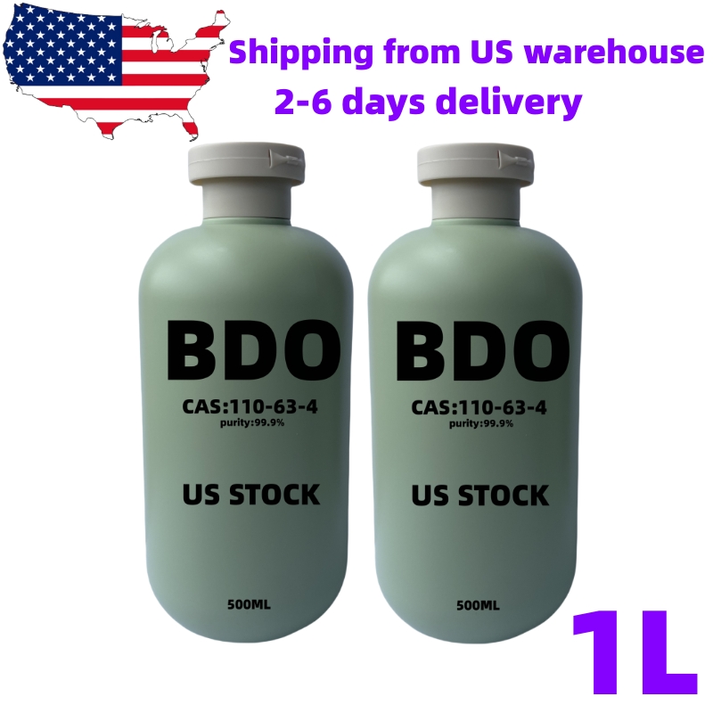 US stock 1.4 BDO 1000ML 99.9% Purity 1,4-Butanediol CAS 110-63-4 14 BDO Correct packaging refuses to dilute BDO