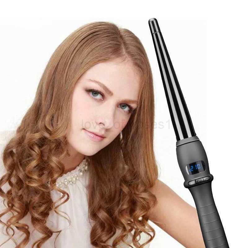 TOHUAN Electric Hair Curler Ceramic Curling Iron Professional Curl Hair Wave Adjustable Temperature Roller Curling MachineM240709