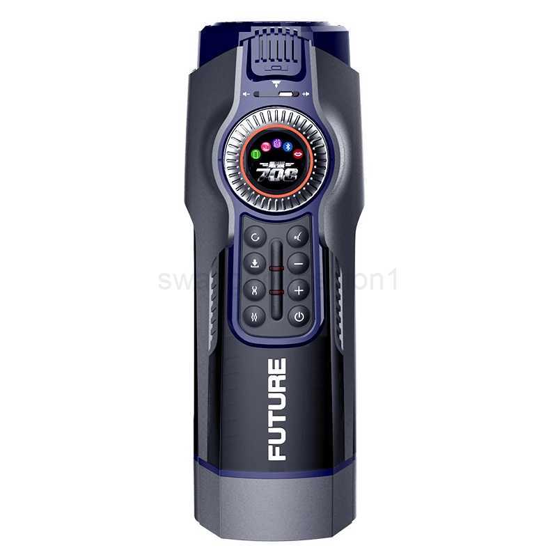Leten 708-III Super Quiet USB Charging Automatic Telesic Male Masturbator Vagina Real Pussy Heating Moaning Sexe Toys For MenB240708