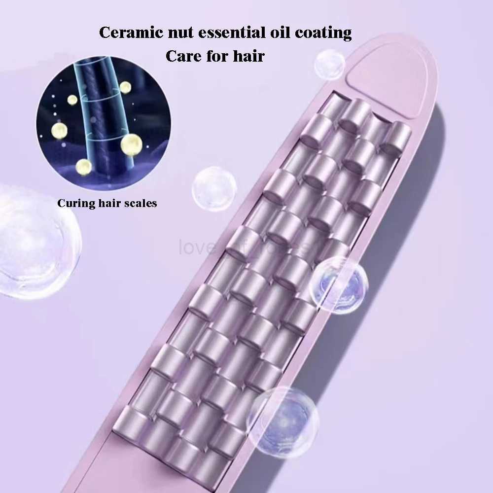 Fluffy Curling Iron Corn Beard Perm Grid Splint Electric Hair Root Negative Ion Curler Hair Styling ToolsZ240709