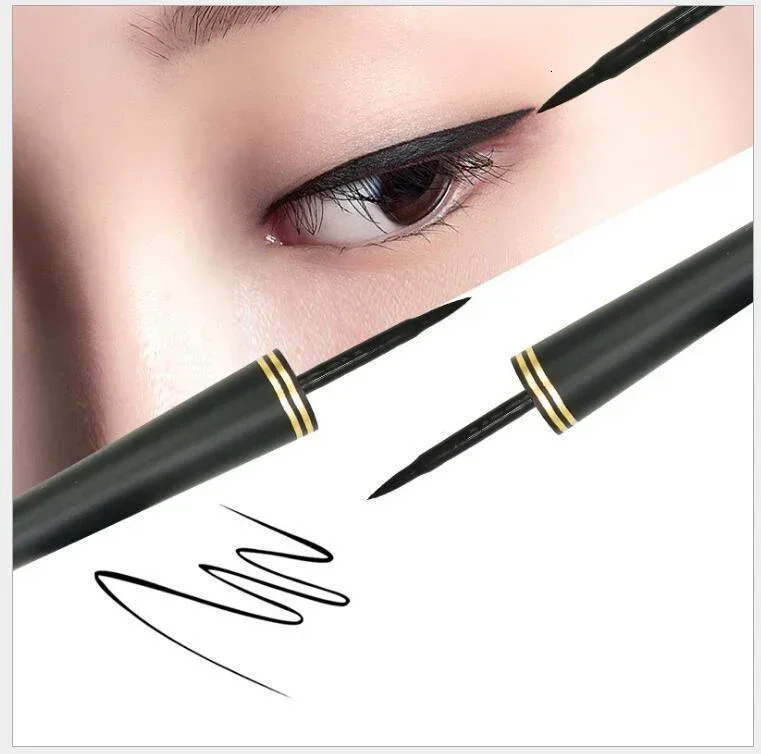 1PC Matte Waterproof Long Lasting Liquid Eyeliner Pencil Sweatproof Quick Dry Easy To Wear High Pigment Eye Liner Pen Eye Makeup 240709