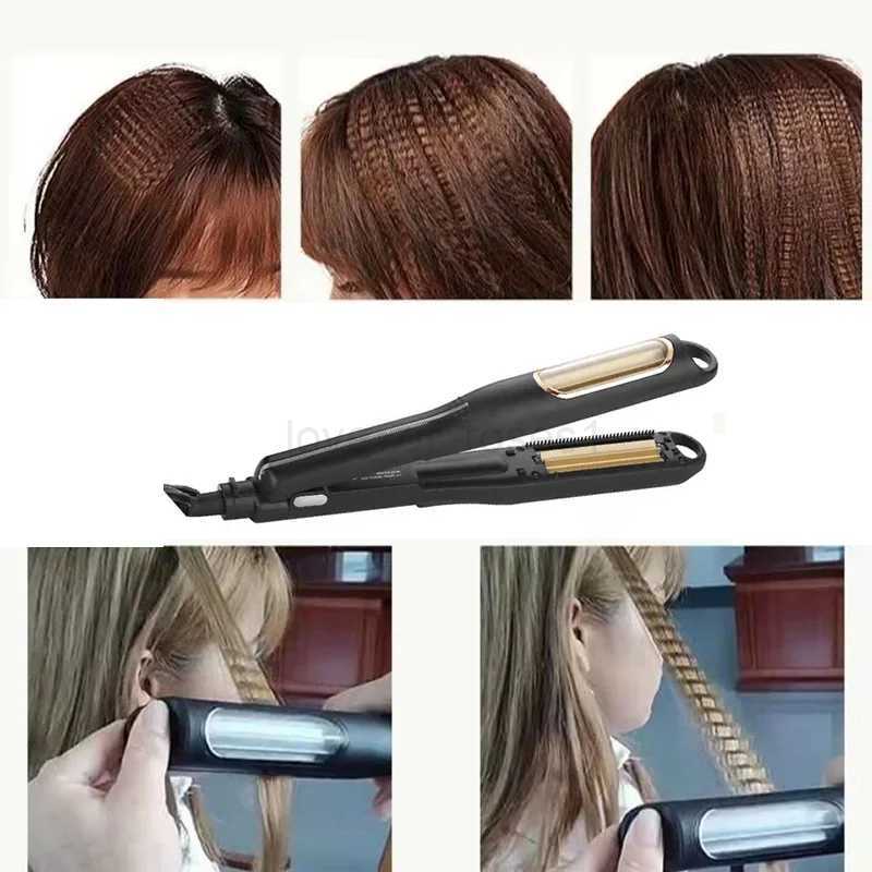 Corrugation Flat Iron Automatic Hair Curler Curling Irons Professional Curly Iron Tongs Hair Waver Curlers hairdressing productsZ240707