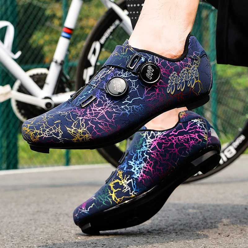 Men Cycling Shoes Lightweight Breathable Road Cycling Shoes Outdoor Mountain Aff-Road MTB Shoes Men Cycling Sports Shoes 240705