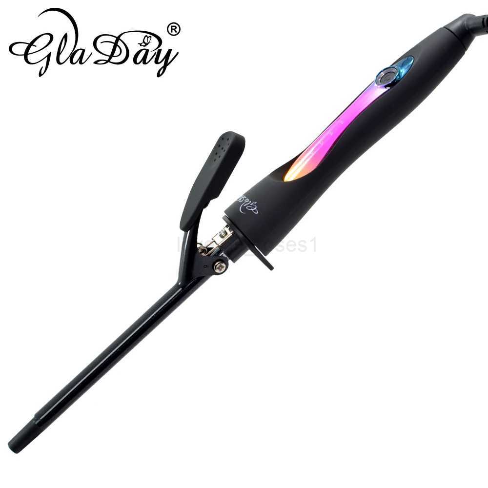New Arrival Professional Ceramic Hair Curler LED Curling Iron 32 MM Curling Wand Roller Fashion Styling ToolsM240709