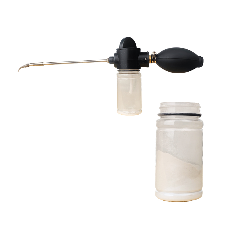 LNDF 0.8% Dinotefuran 0.3 Fipronil Termite Killer Tool Insect Bedbugs Rubber Powder Bulb Duster Sprayer With Tube Nozzle