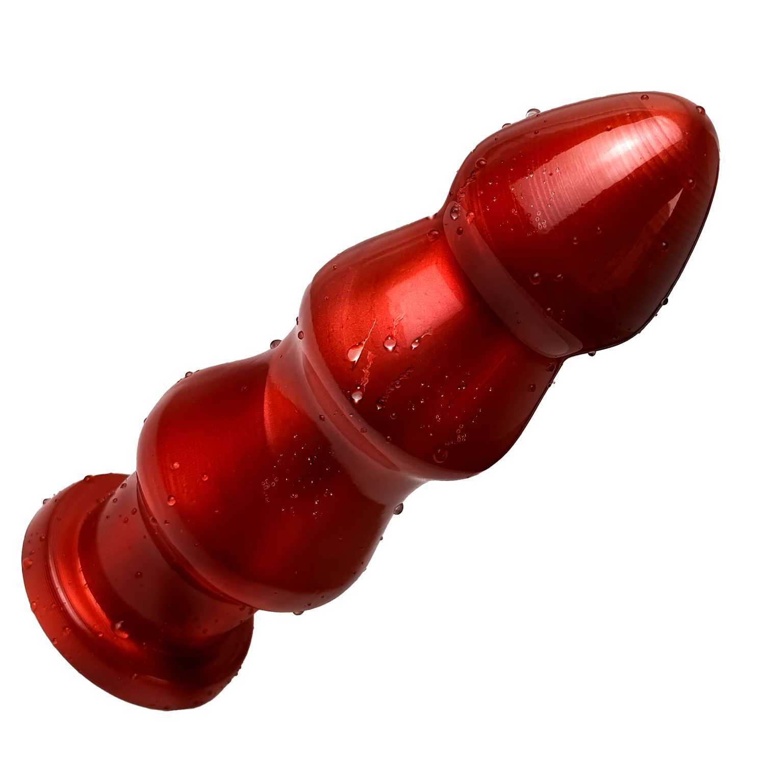 huge anal plug monster dildo vaginal anal expander soft anal toys for gay men butt plug with suction cup big penis adult sex toys XJ250806