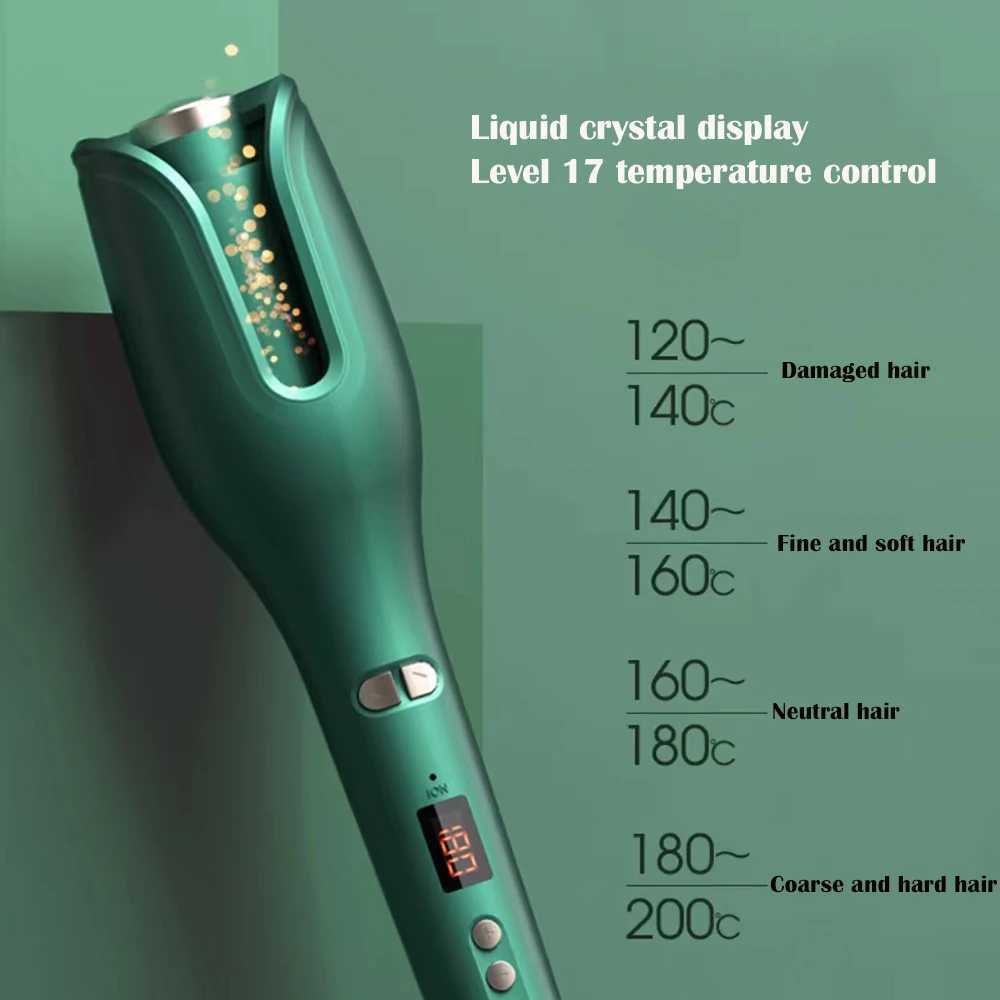 New Arrival Automatic Rotating Ceramic Curler Automatic Curling Iron Styling Tool Hair Iron Curling Rod Air Rotating Curler Z241022