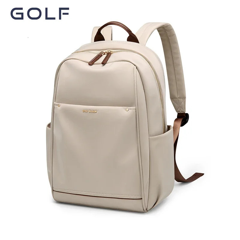 Golf 14 inch laptop backpack womens backpack aesthetics adult university bag large capacity fashionable computer bag 2024 240704bj
