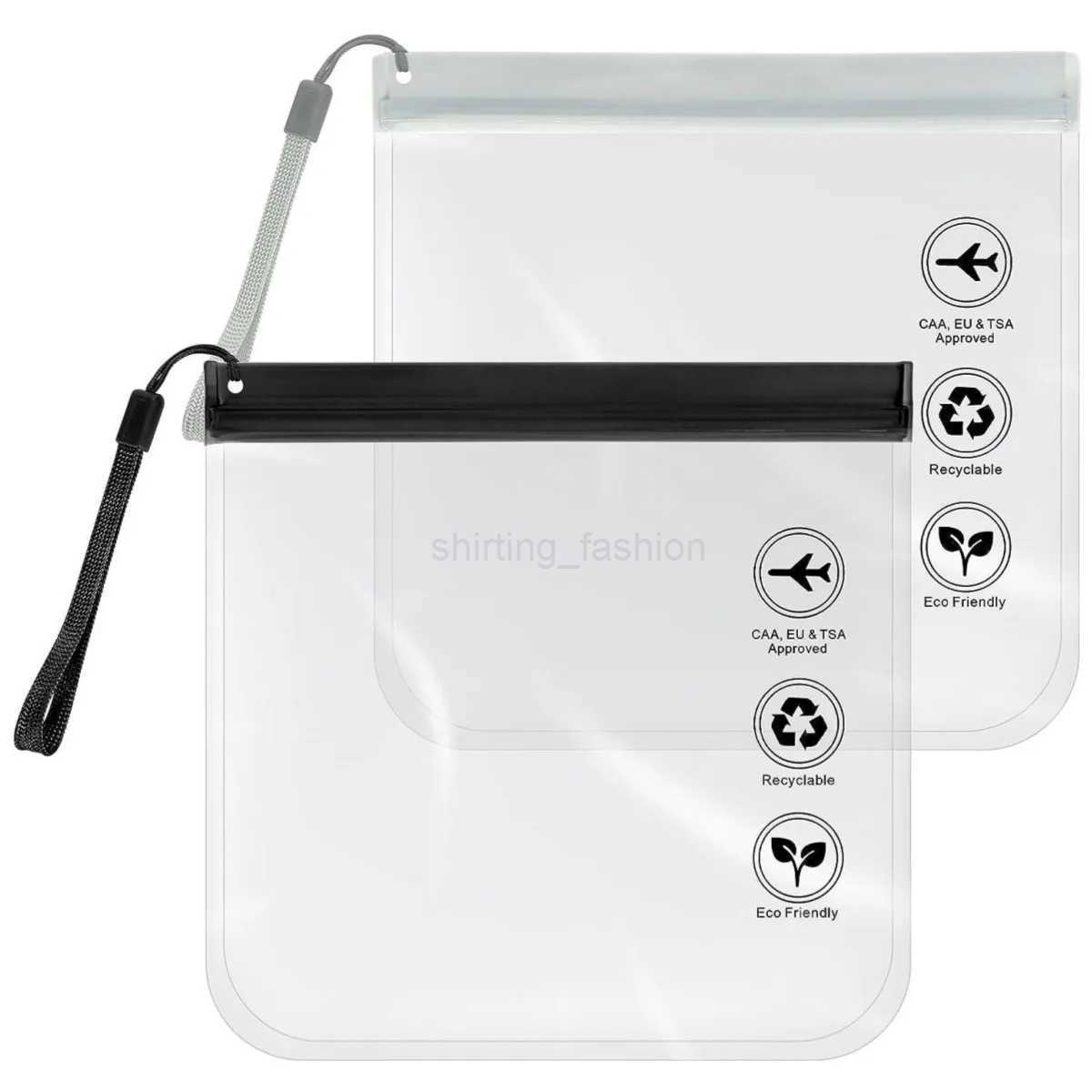 1PC Luggage Clear Cosmetic Bags Travel Use Leakproof Flight Make Up Waterproof for Women Reusable Airport Security Toiletry BagCL240708