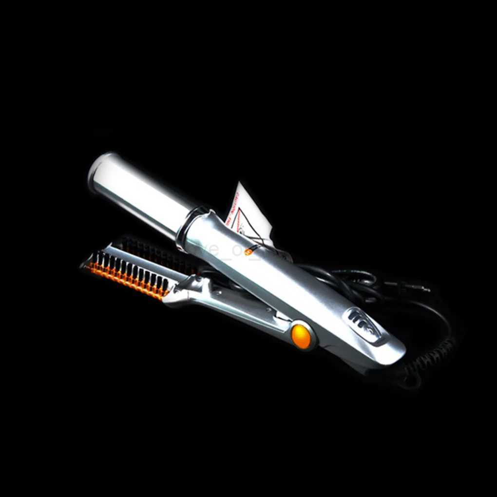 Silver White Hair Straightener Safe And Durable Gentle Styling For All Hair Types Hair Straighteners US PlugZ240709