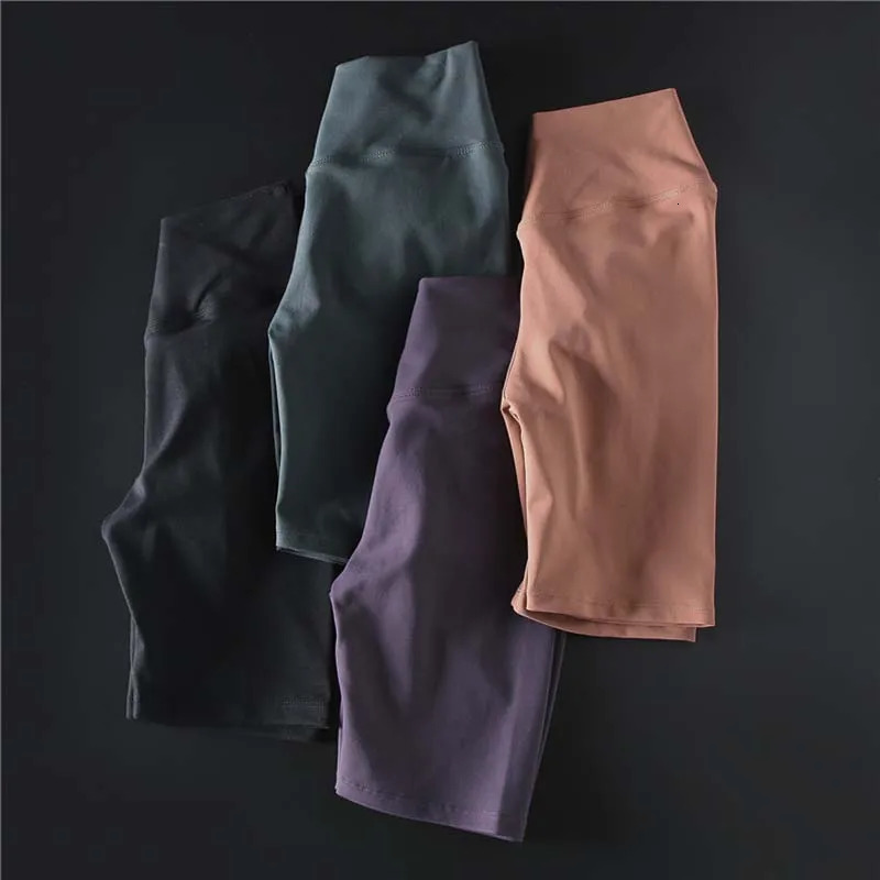 Womens Yoga Shorts Tights Sexy High Waist Sports short Quick Dry Athletic Skinny Fitness Shorts Running Workout Riding Shorts 240703