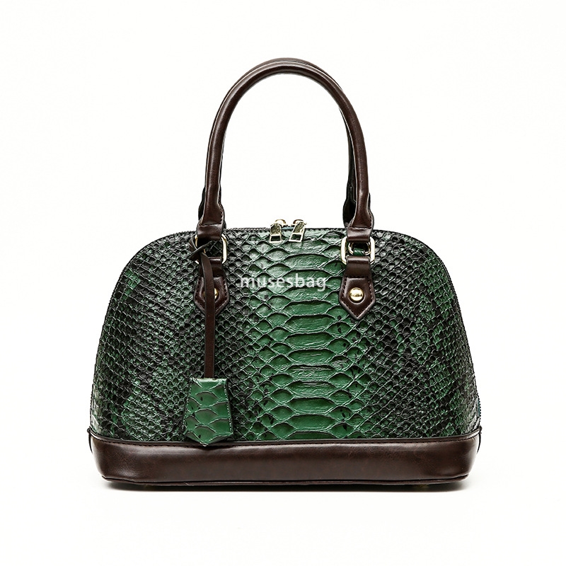 European and American retro women's bag shell bag shoulder bag women's bag fashionable and elegant large capacity casual and versatile