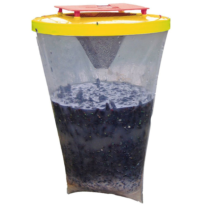 LNDF Garden Outdoor Farm Disposable Hanging Bait Fly Control Bags Flying Insect Catcher Trap Insect Control Flies Killer
