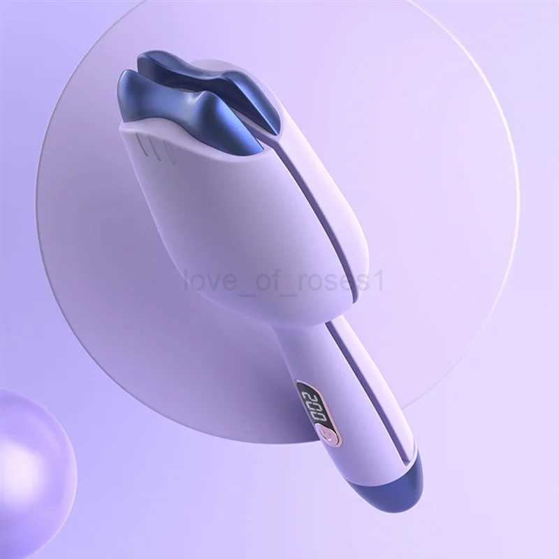 Automatic Electric Hair Curler 32Mm Curling Iron Water Ripple Styling Tools Lazy Man with Hair Curler US Plug-AZ240709