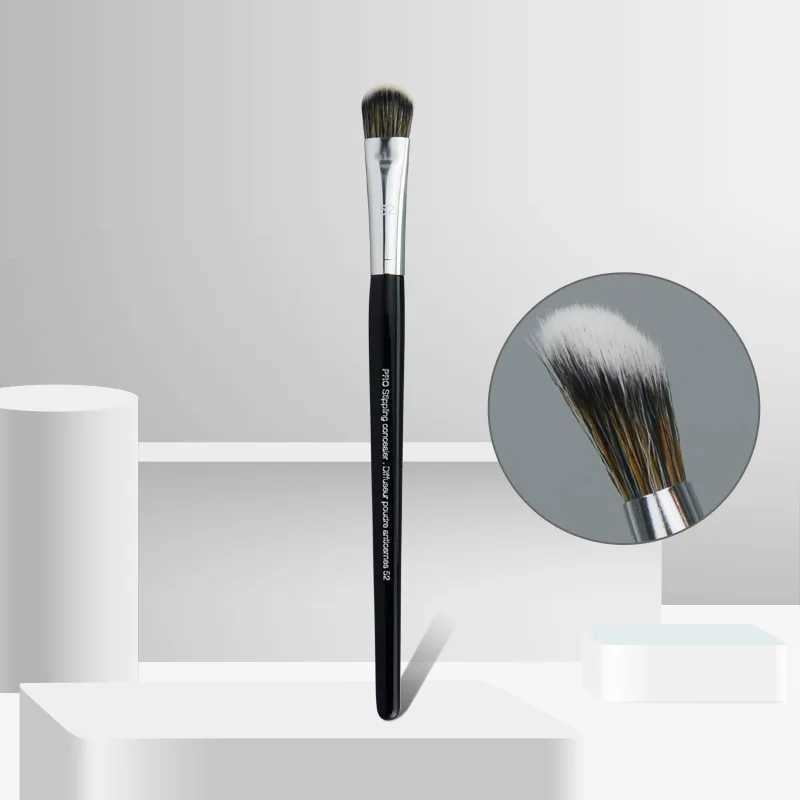 KSHBO 1/2Piece Foundation Concealer Brush Face Shadow Broom Eyeshadow Stippling Concealer Brushes Makeup Tools model 52# W250605
