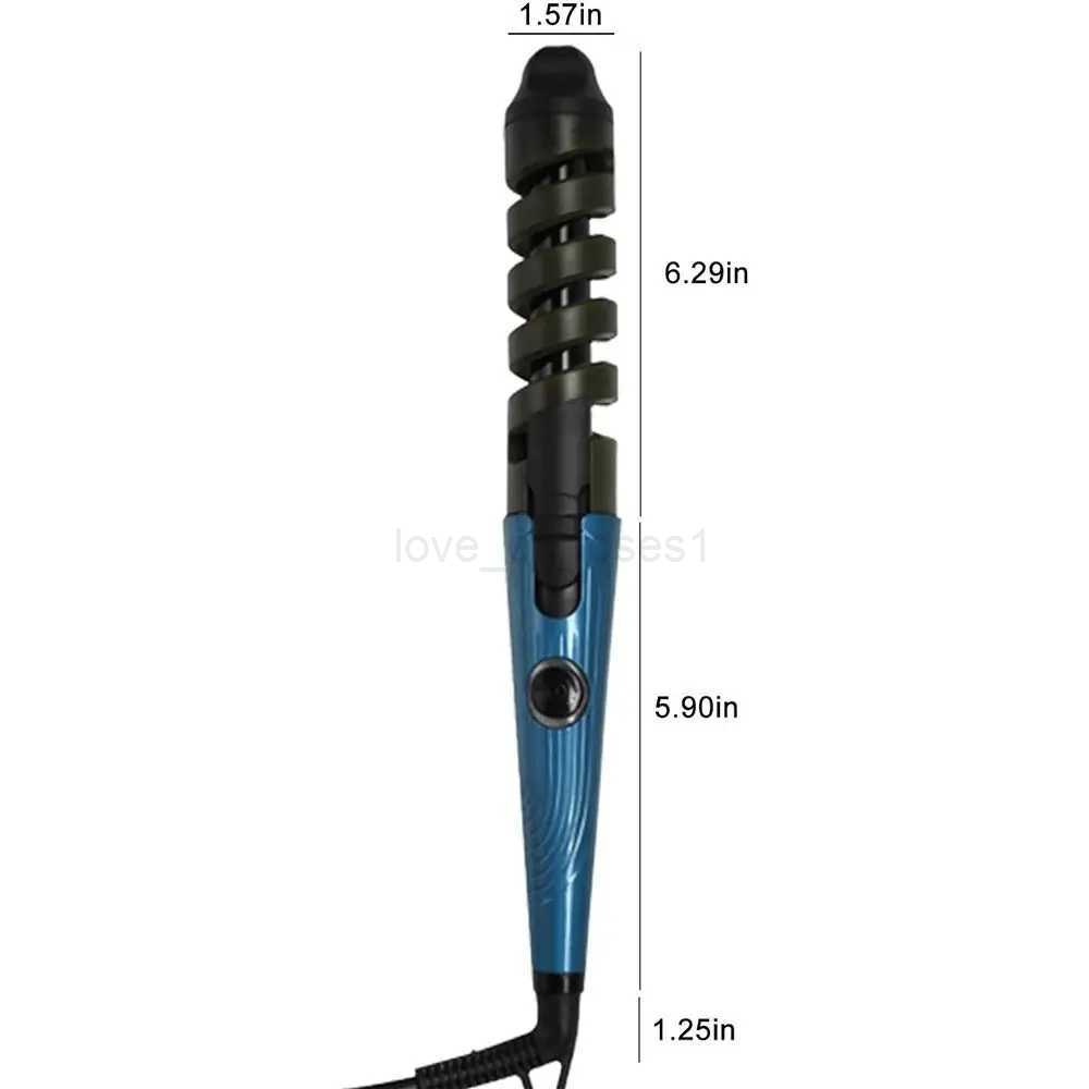 Plastic Automatic Curling Iron Portable Anti-Static Anti-scalding Spiral Hair Curler Fast Heating Curling Iron Wand WomenM240709