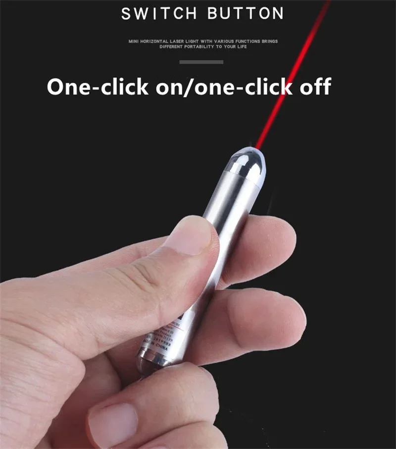 Mini Cross Laser Straight Line Level Marking Light Laser Marking Light Equipment Instrument Positioning Student Science Pointer Pen