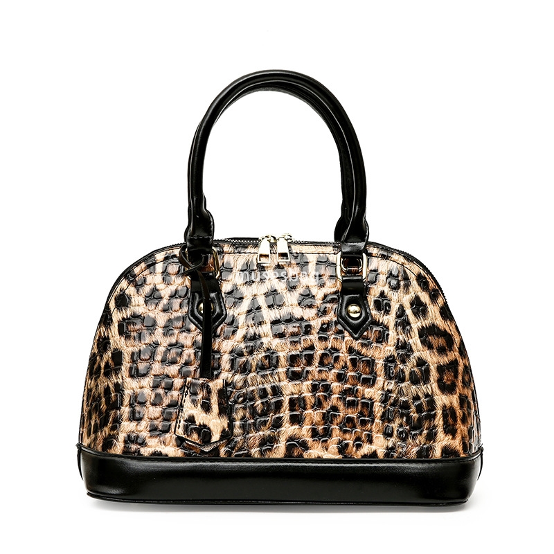 European and American retro women's bag shell bag shoulder bag women's bag fashionable and elegant large capacity casual and versatile