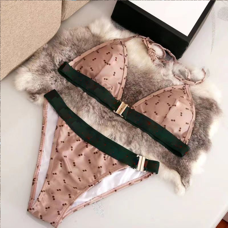 Designer Bikini Womens Sensual Swwear Beach Swim Set Vacation Bikini Tie String S-L Lingerie