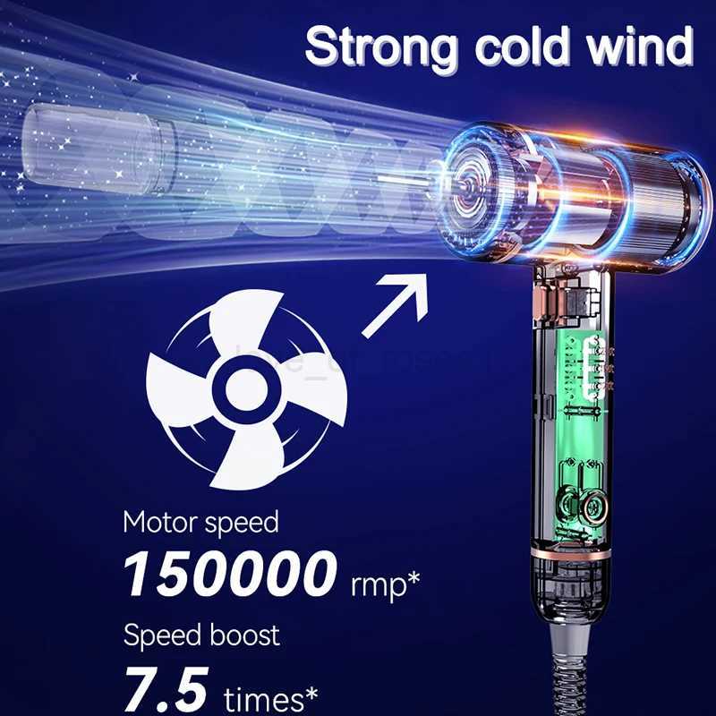 Professional Ceramic Hair Styling Curler High Speed Motor Intelligent 3 Gear Temperatures Hair Blowing Curling Iron One StepM240709