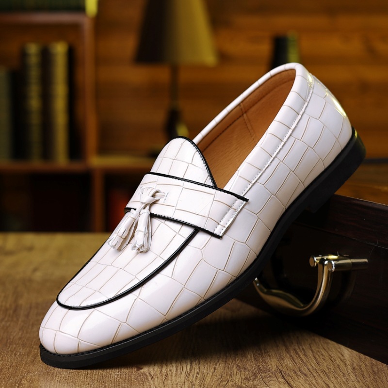 Oversized with lazy leather casual business dress shoes free of shipping