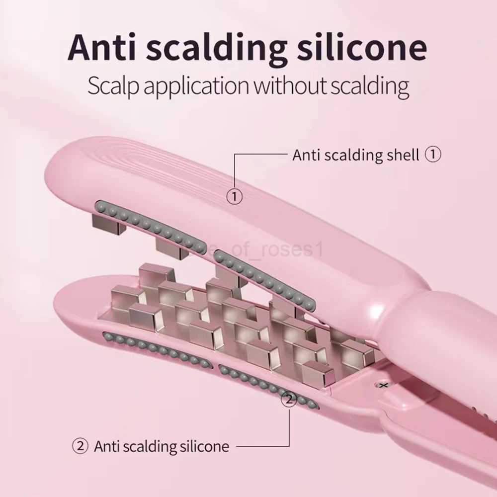 Corn Perm Clipboard Negative Ion Corn Fluffy Curling Iron for Men and Women Hair Roller Perm Rods for Hair ToolsZ240709