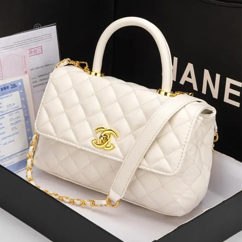 Designer Bags Women Shoulder Chain Bag Clutch Flap Tote Bags Wallet Check Purse Double Letter Solid Hasp Waist Square Stripes Women Luxurys Handbag K0127