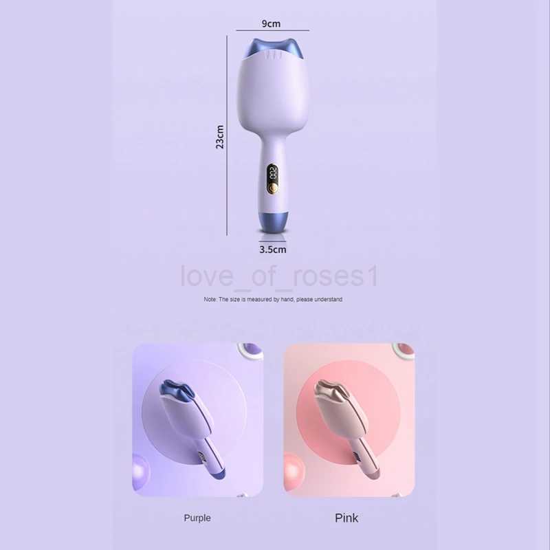 Automatic Electric Hair Curler 32Mm Curling Iron Water Ripple Styling Tools Lazy Man With Hair Curler US PlugZ240709