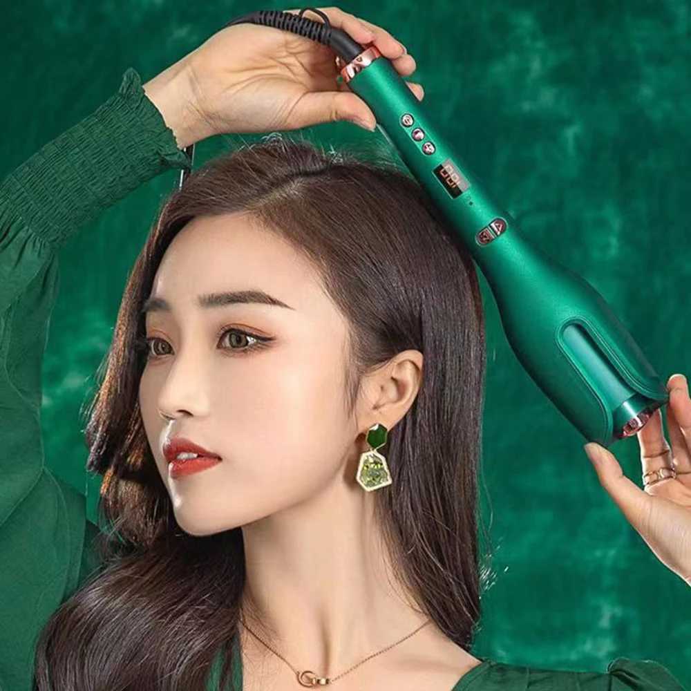 New Arrival Automatic Rotating Ceramic Curler Automatic Curling Iron Styling Tool Hair Iron Curling Rod Air Rotating Curler Z241022