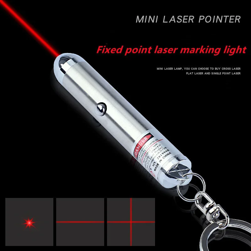 Mini Cross Laser Straight Line Level Marking Light Laser Marking Light Equipment Instrument Positioning Student Science Pointer Pen