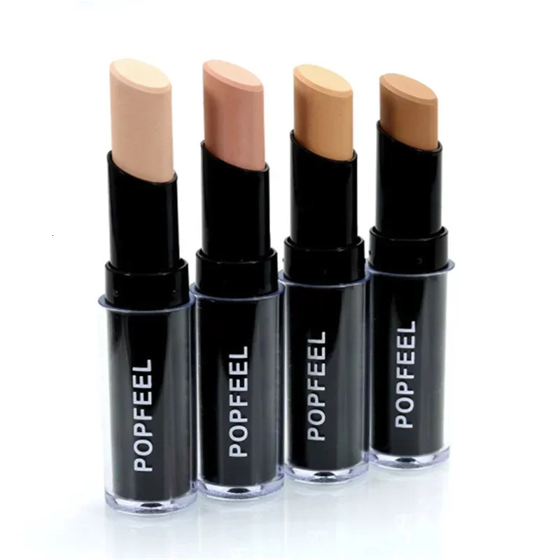 Women Daily Facial Makeup Dark Eye Circle Hide Blemish Face Care Blemish Creamy Concealer Stick 4colors Primer Makeup Paleta 240709