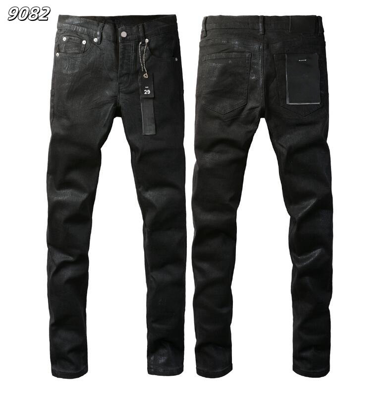 Mens Jeans Designer Pants Pantalones Mens Ripped Jean Straight Regular-Jeans Denim