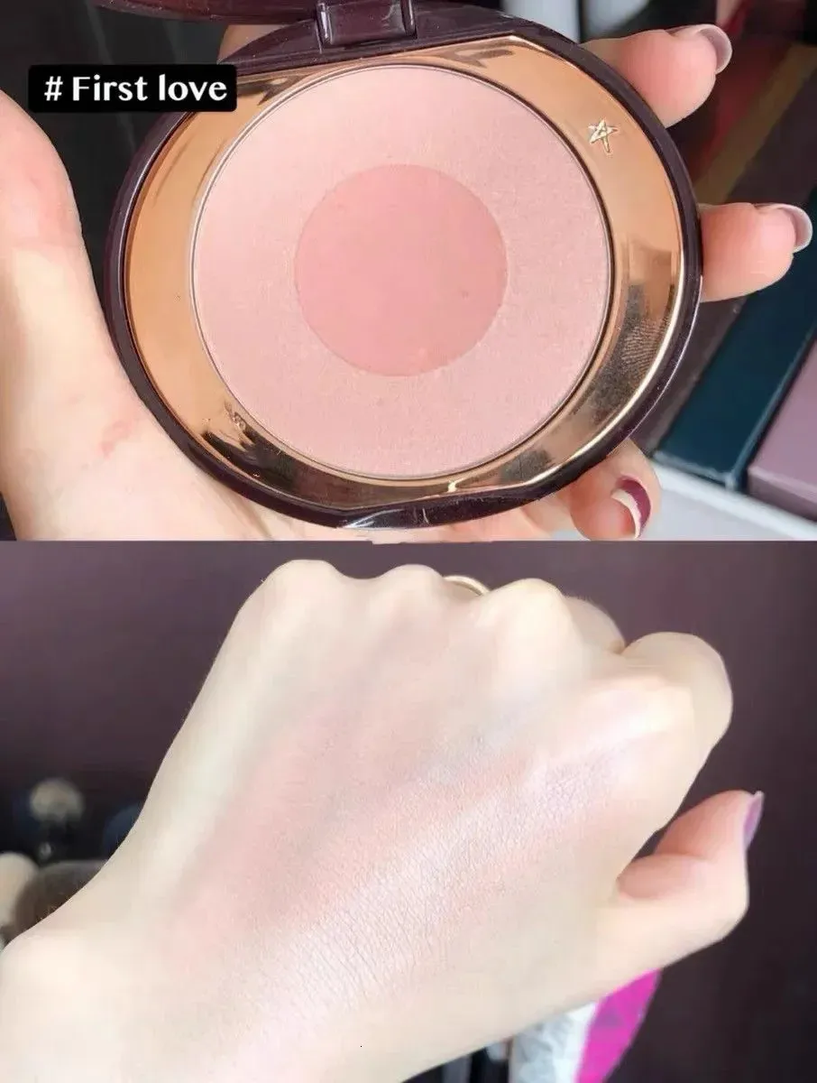 Brand Makeup Blush Pillow Talk First Love Sex On Fire Sweet Heart Blush 3 Colors Rush Blusher Face Powder Wholesale Good Quality Free Shipping