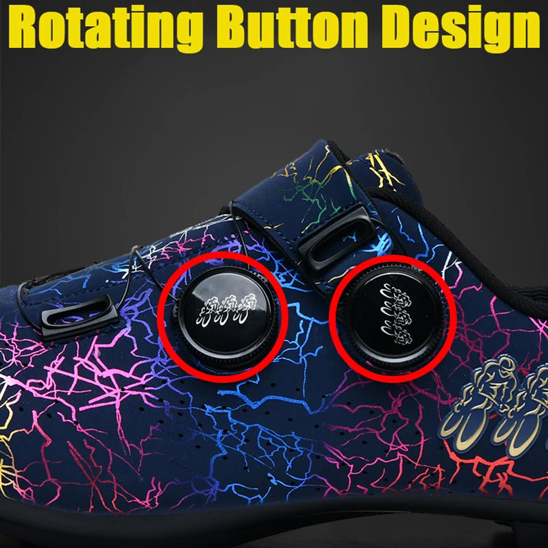 Men Cycling Shoes Lightweight Breathable Road Cycling Shoes Outdoor Mountain Aff-Road MTB Shoes Men Cycling Sports Shoes 240705