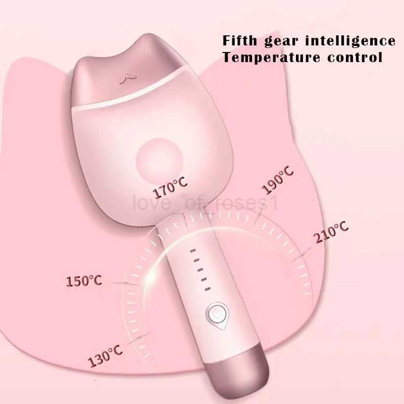 32mm Hair Curler Ceramic Curling Iron Big Wave Deep Wavy Splint Rolls Electric Fast Automatic Hair Plate Styling ToolsZ240709