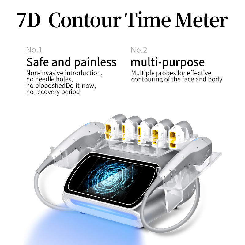 7d Hifu Portable 2 Handles Control Face Lift Body Slimming Ultramax Hifu 7d Machine