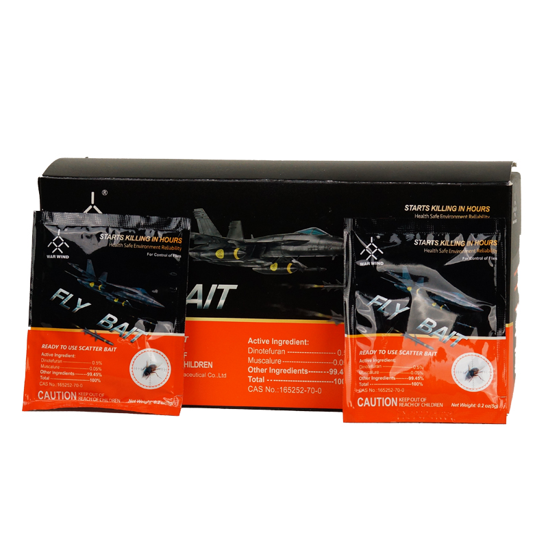 War Wind Oem Manufacture Kill Fly Bait Chemical Insecticide 0.5% Dinotefuran Pest Control Product For Home Use