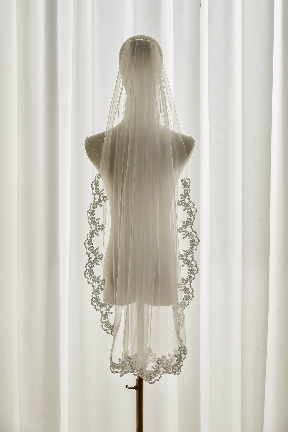 Lace Wedding Veil Accessories Short Voile Mariage Simple Vail Bride Veils