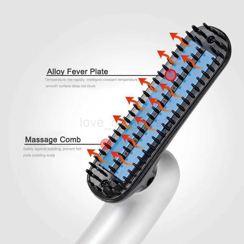 Electric Beard Straightener For Men Curling Beard And Beauty Hair Styling Tool Dropshipping To Straighten BeardsM240709