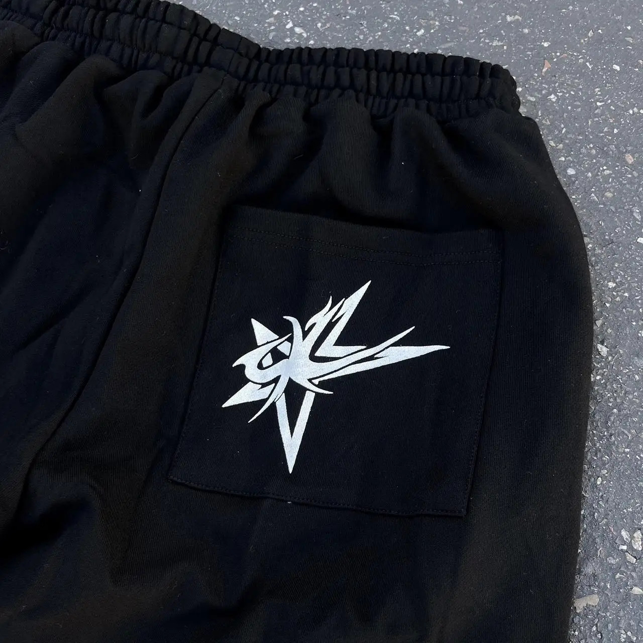 Y2K Sweatpants Men Women Harajuku Retro Skull Graphic Print Sweatpants High Waist Casual Cotton Baggy Pants Streetwear Trousers 240708