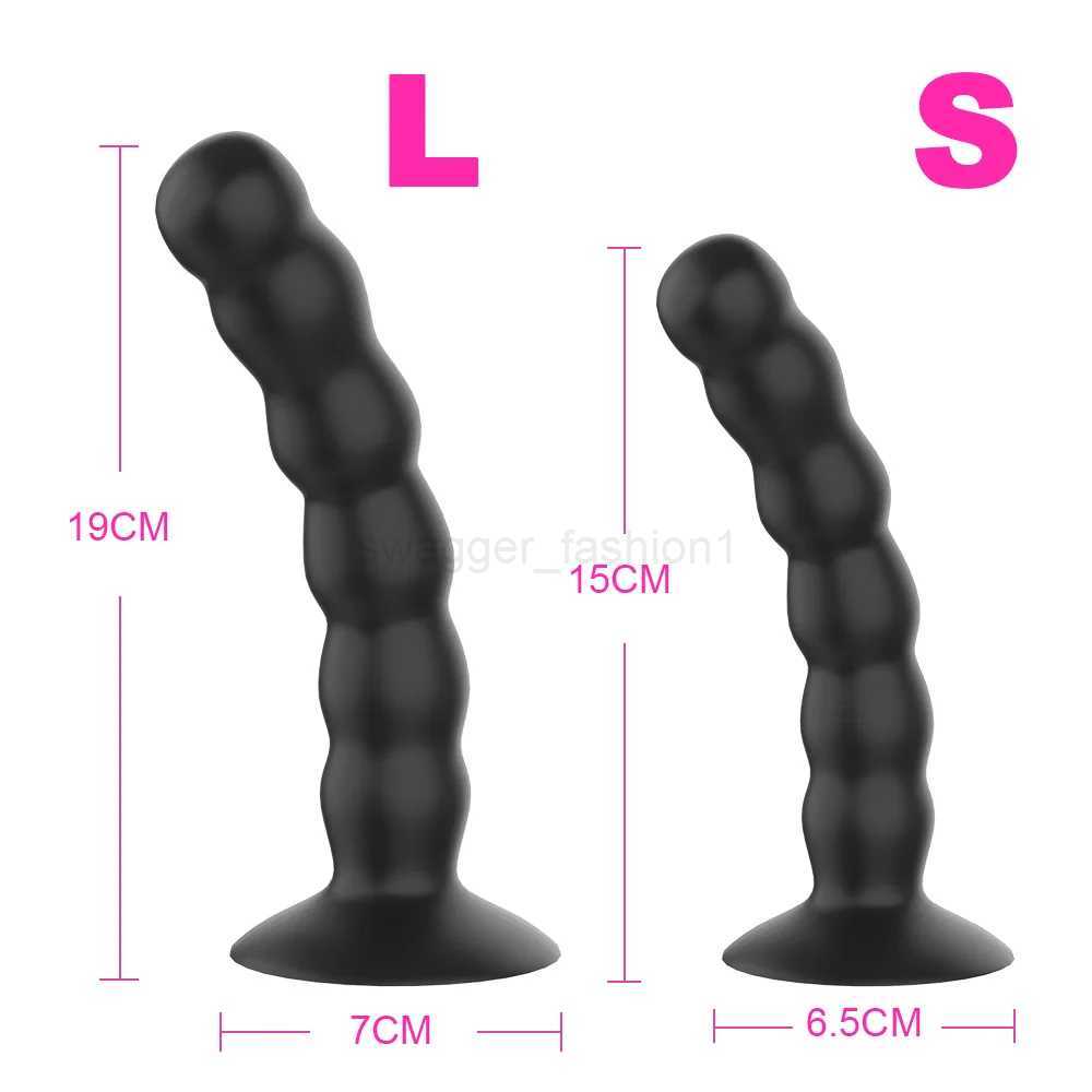 10 Modes Vibrator Wireless Remote Control Sexe Toys for Women Men Vagina Prostate Massage Strong Suction Cup Anal Beads Butt PlugB240708