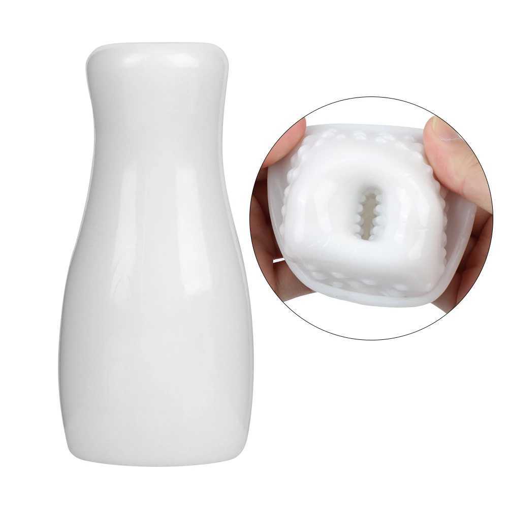 Glans suction penis sex massage with mesh TPE artificial vagina delayed Ejaculation male masturbation cup sex toyXJ250319