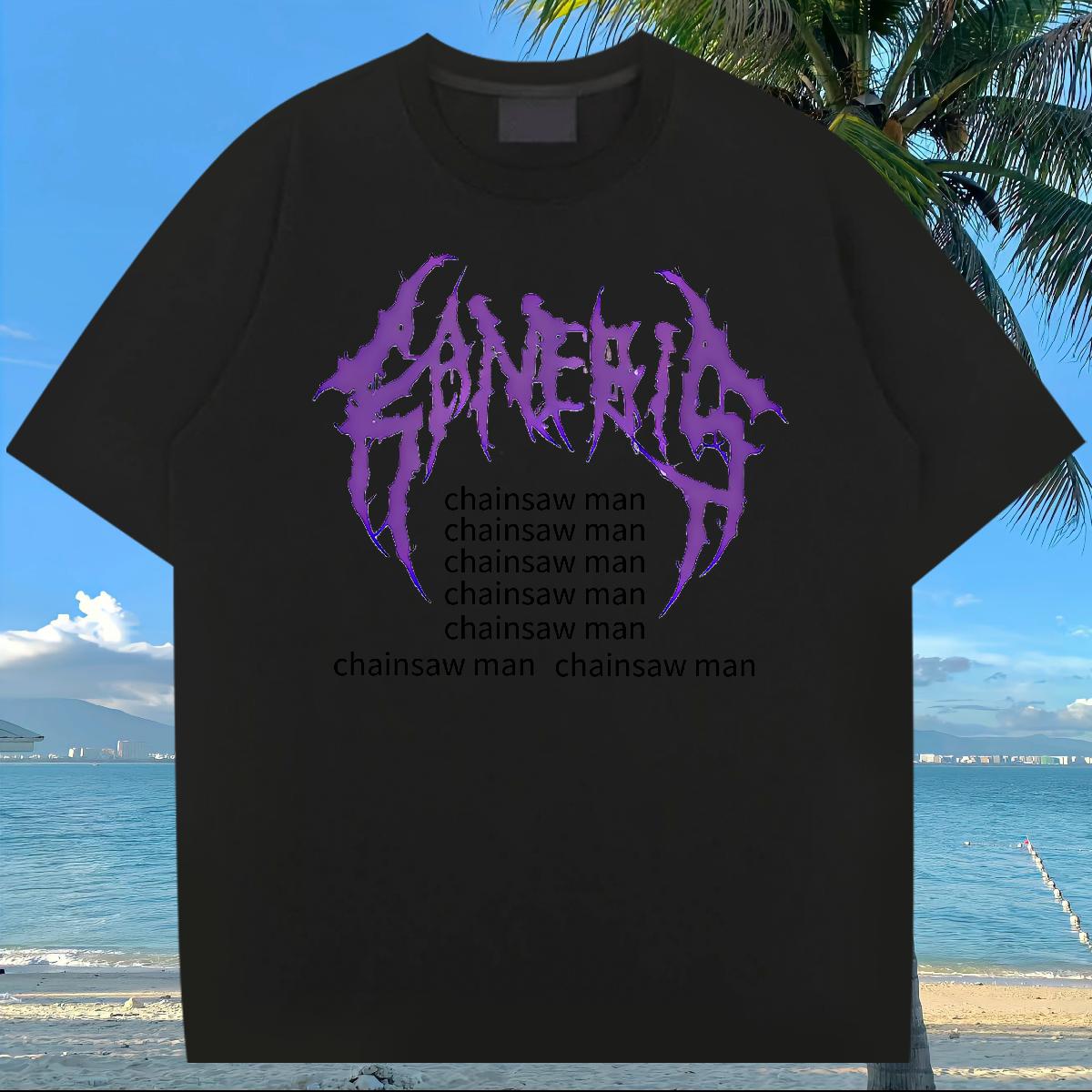 Fashion Designer Man T Shirts Oversized Anime Printing Street Men Clothes T-Shirt Breathable Short Sleeve Soft