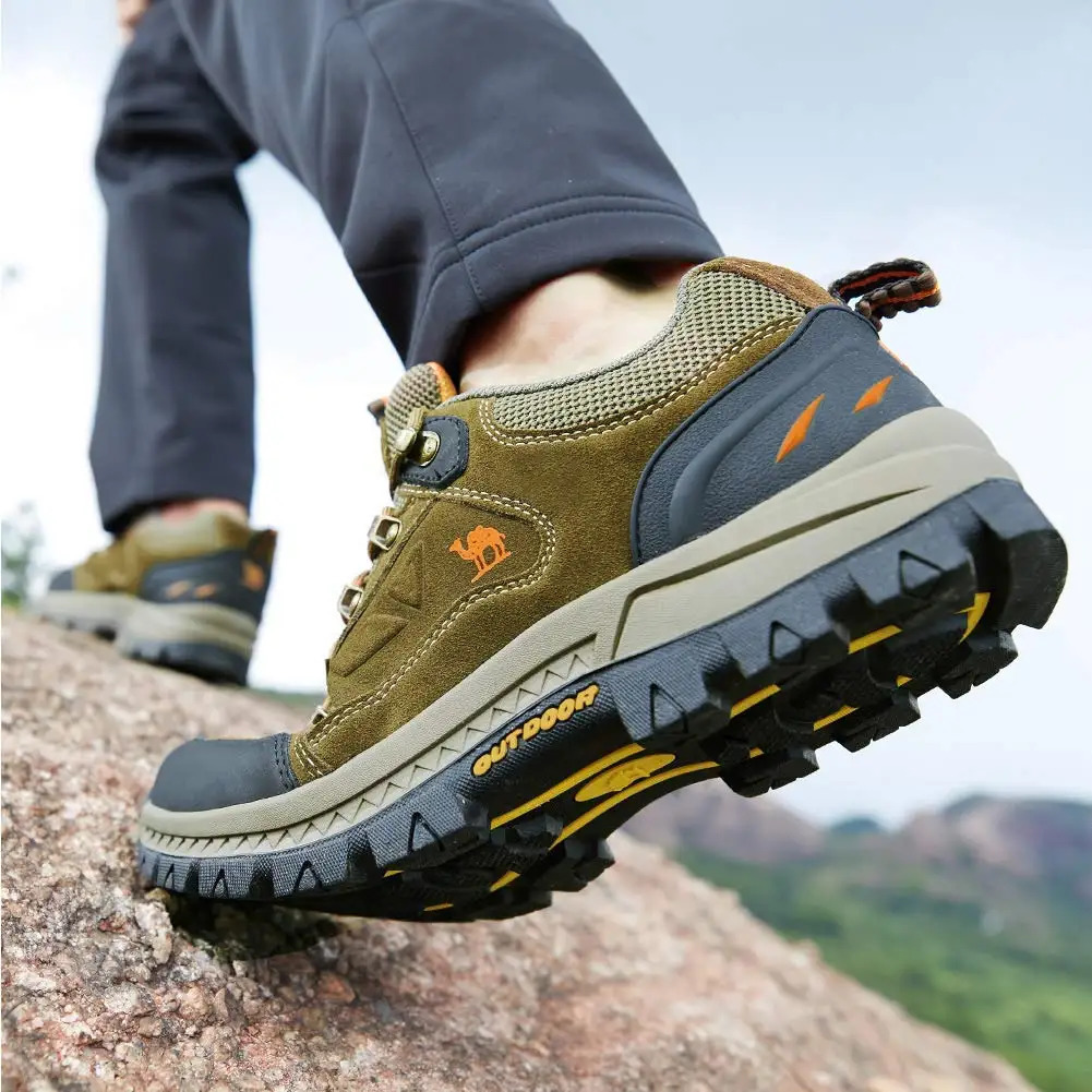 GOLDEN CAMEL Hiking Shoes Outdoor Male Sneakers Waterproof Tactical Trekking Shoes for Men Autumn Climbing Camping Non-slip 240710