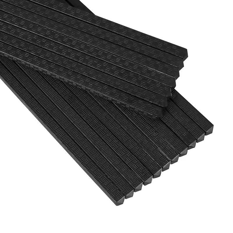 Ten pairs of high-end alloy chopsticks for household use, resistant to high temperature, anti slip, and non moldy Not easily moldy W004