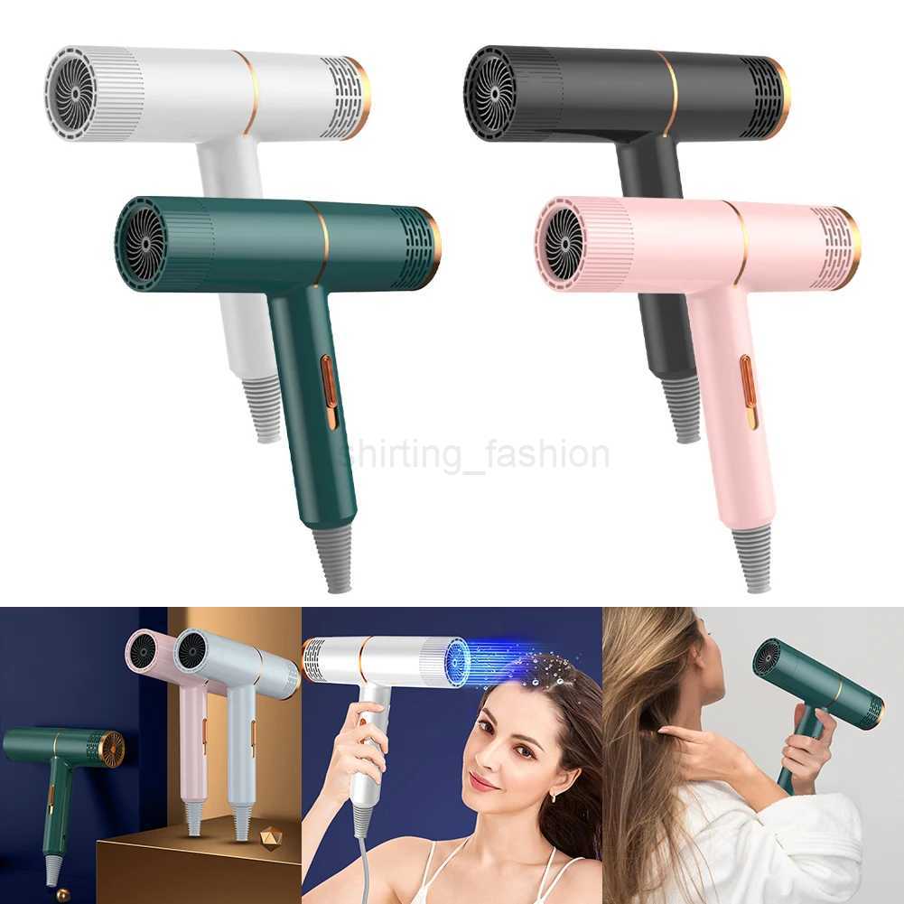 800 W Hair Dryer Hot Cold Wind Salon Hair Styler Tool Negative Ionic Blow Dryer Powerful Hot Cool Wind Blow Dryer for Hair CareCL240710