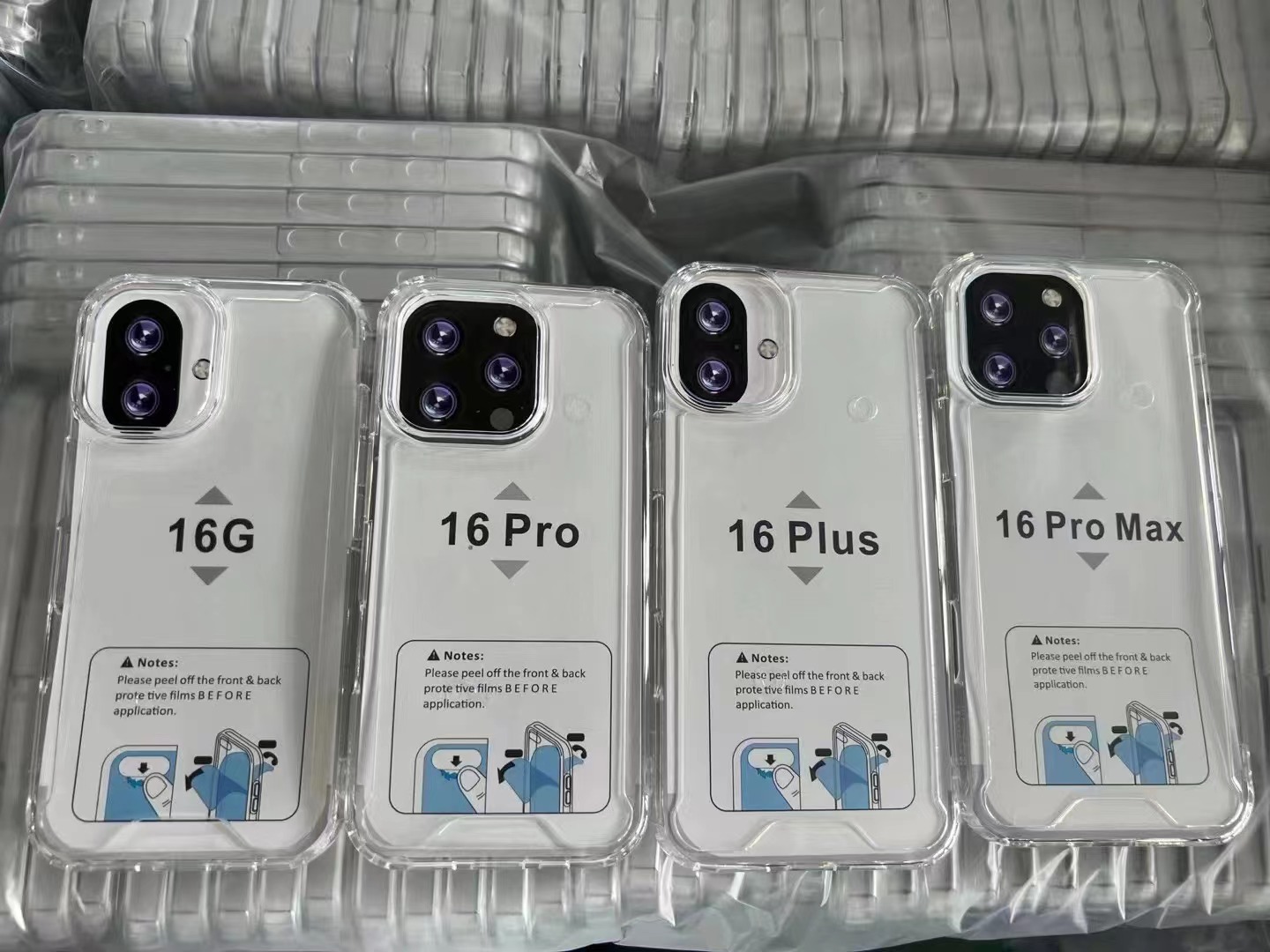 Clear Acrylic TPU PC Shockproof Phone Cases for iPhone 16 15 14 13 12 Mini 11 Pro Max XR XS 6 7 8 Plus Samsung S22 S23 S24 S25 Ultra A55 A35 A25 A15 S