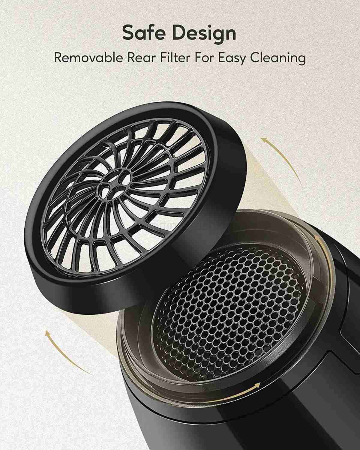 KIPOZI Hair Dryer 1875W Nano Ionic Hair Blow Dryer with DC Motor for Frizz Free Styling with Diffuser and Airflow ConcentratorCL240710