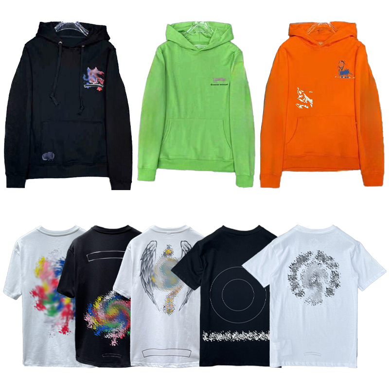 designer hoodie Chrome Hoodie Mens hoodies Hip Hop Horseshoe Sanskrit Cross Zipper Hoody Pullover Hooded Cardigan Loose size s-2xl dh